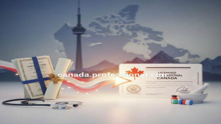 معادلة شهادة التمريض في كندا، معادلة شهادة الصيدلة في كندا، عمل الممرضين في كندا