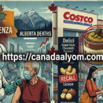 صورة تعبيرية تجمع بين أزمة الإنفلونزا في ألبرتا وتحذيرات كوستكو كندا من الحساسية الغذائية.