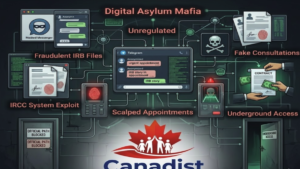 Canadist investigation into digital asylum mafia and IRCC appointment fraud in Canada