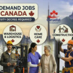 10 In-Demand Jobs in Canada with No Degree Required including trucking, construction, logistics, and hospitality.