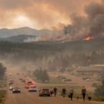 Wildfires and climate change in Canada causing smoke pollution and evacuations