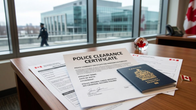 Canada immigration police certificate and police clearance documents