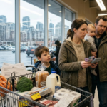 Cost of Living in Canada showing rising household expenses, grocery prices, and housing affordability challenges