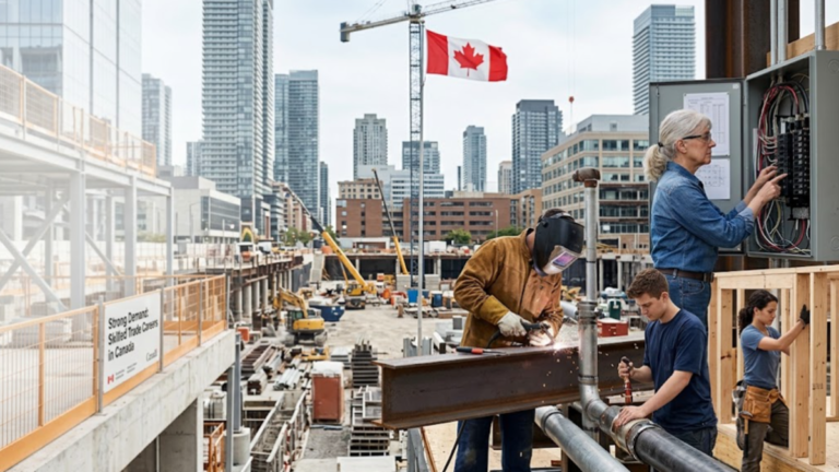 Canada trades jobs and skilled trade careers in construction