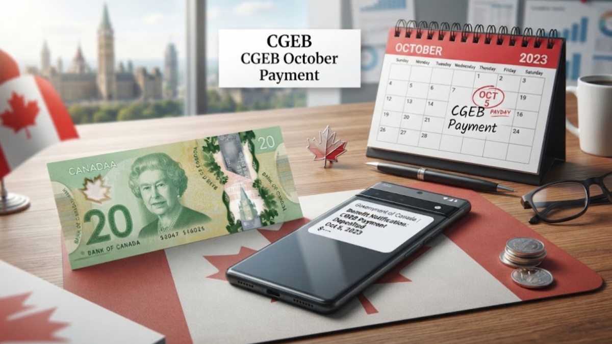 CGEB October payment date and Canada Groceries and Essentials Benefit