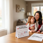 Canadian family representing Canada Child Benefit payments in October 2026
